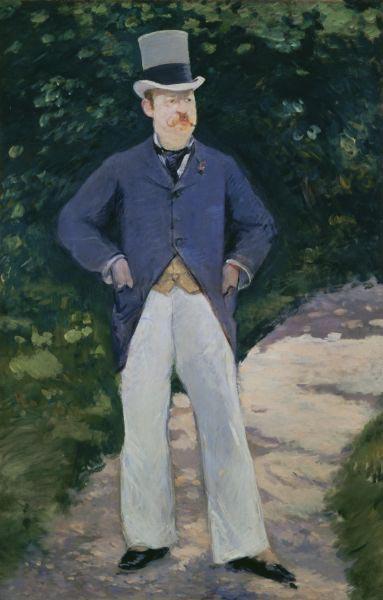 Edouard Manet Portrait of Monsieur Brun Germany oil painting art